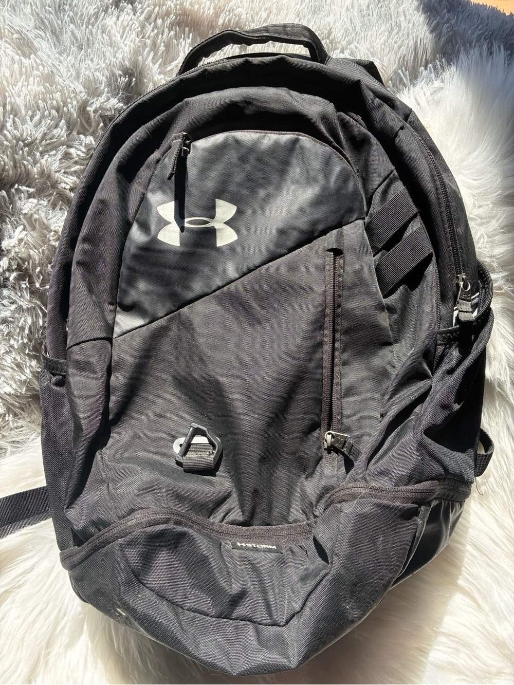 Under Armour Black Men's Backpack with White Logo